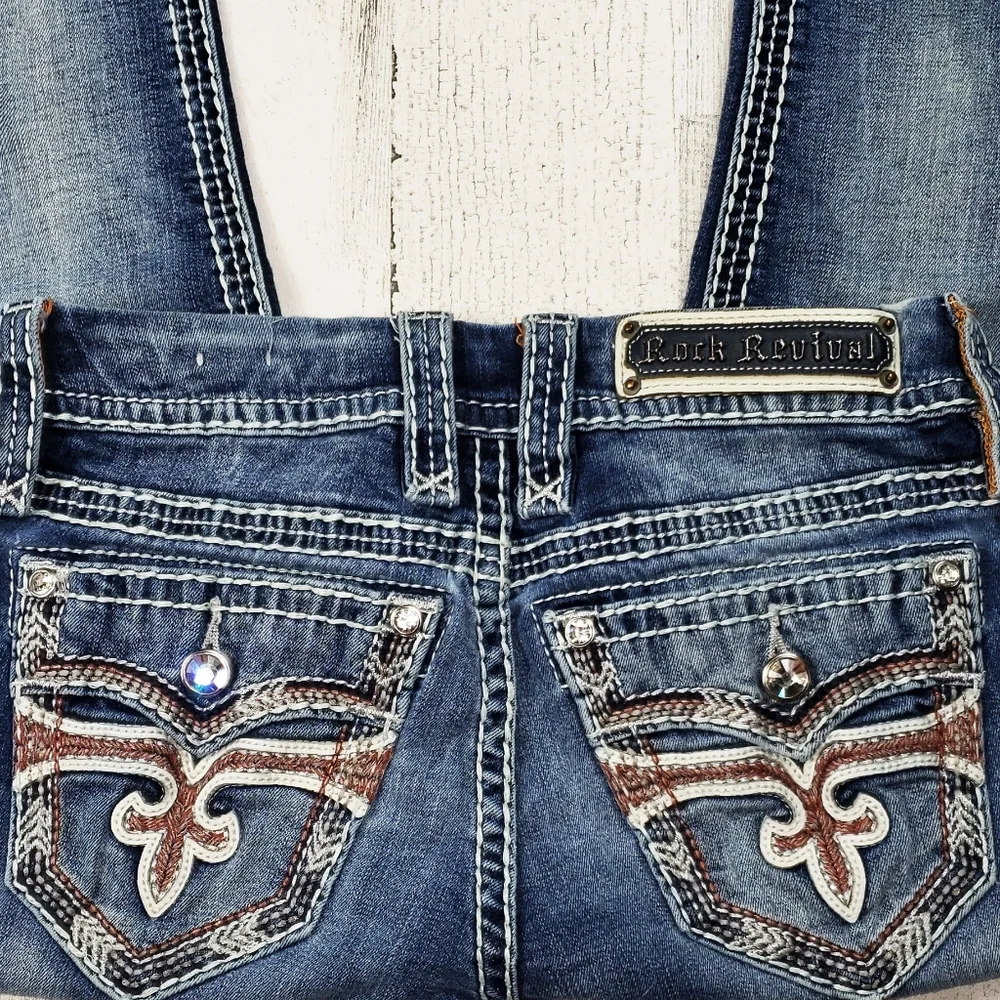 Rock Revival Blue Ankle - Picture 3 of 6